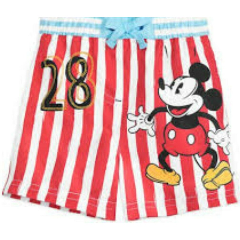 NWT Disney Store Mickey Mouse Swim Trunks Boys UPF 50+ PLEASE SEE LIST FOR SIZES